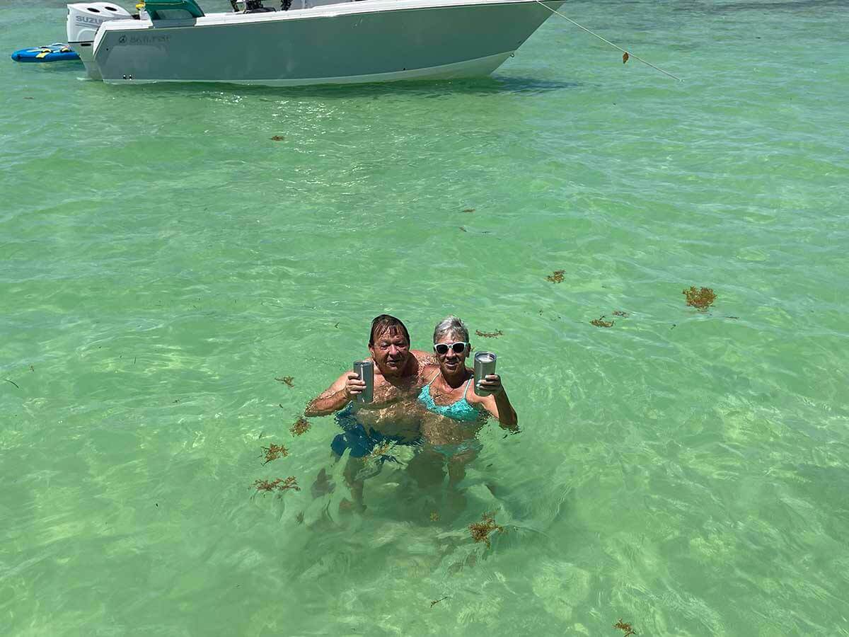 Islamorada sandbar summer trip