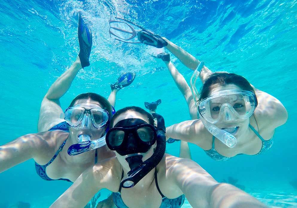 Coral reef exploration in Islamorada