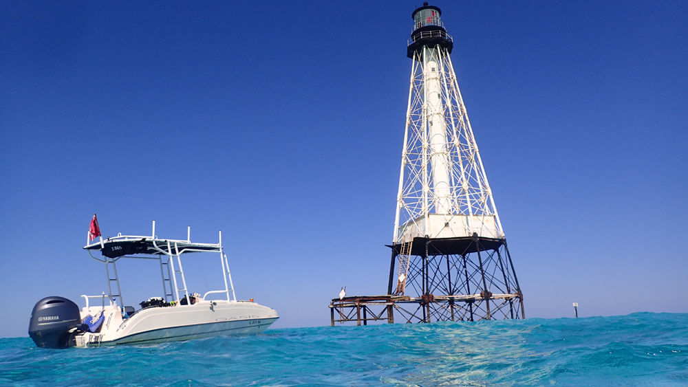 How to See Alligator Lighthouse From Islamorada by Private Boat