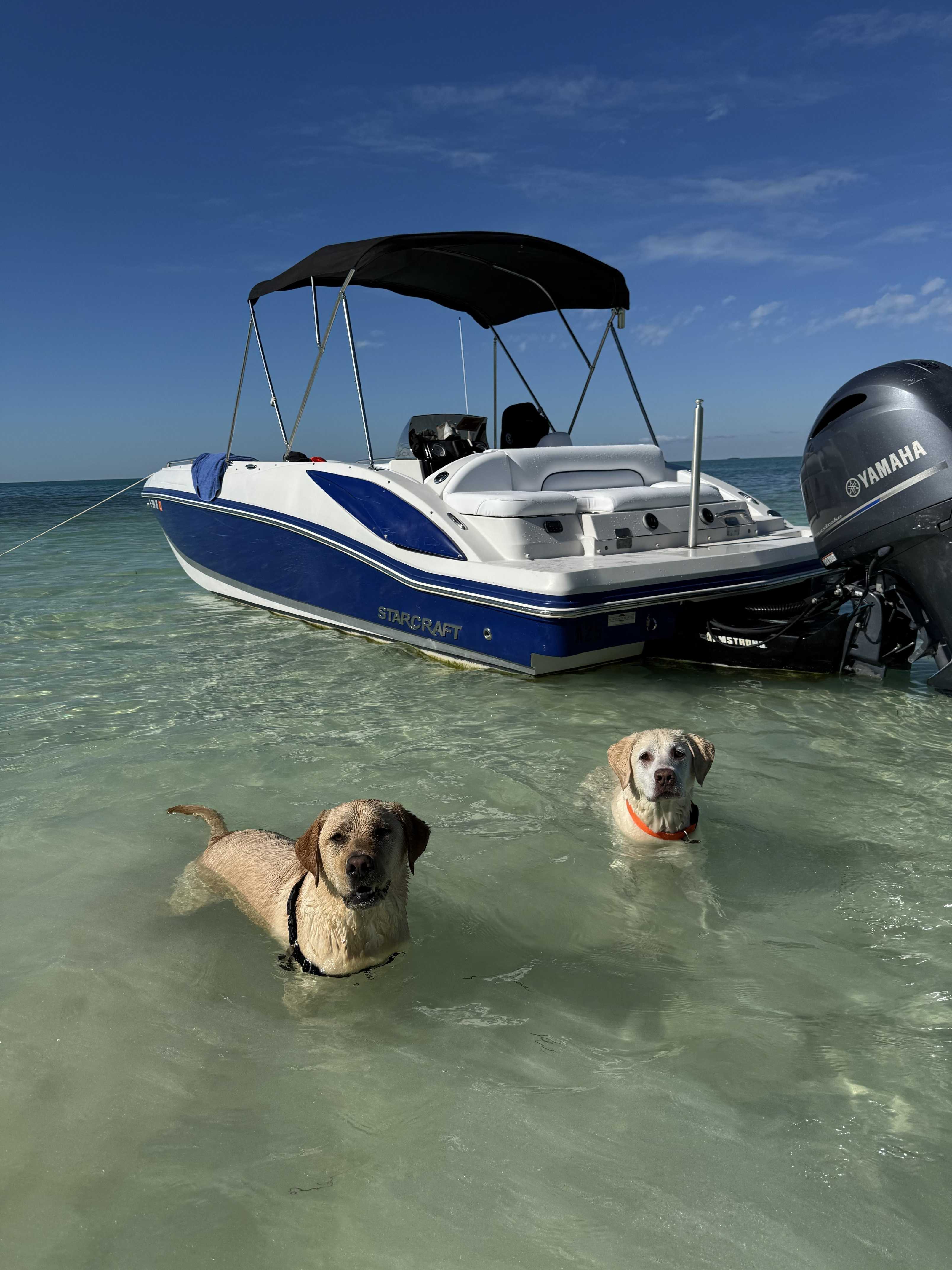 Private charter boat exploring Florida Keys islands near Islamorada