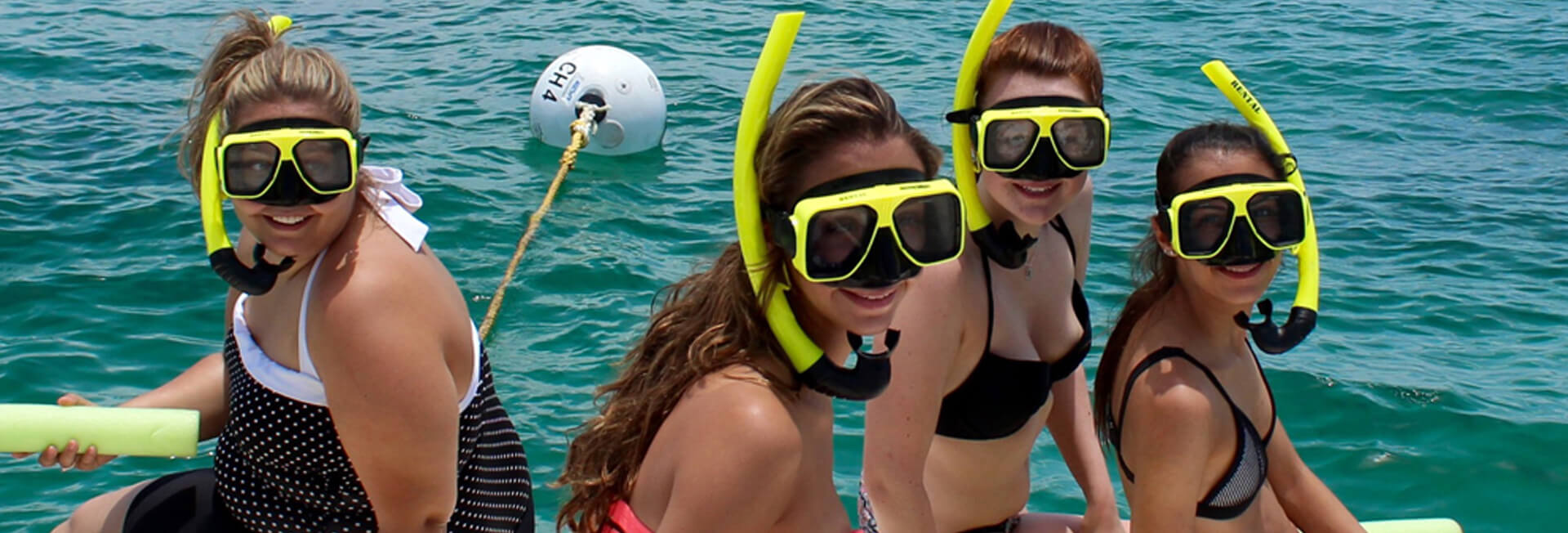 Clear waters ideal for snorkeling in Islamorada